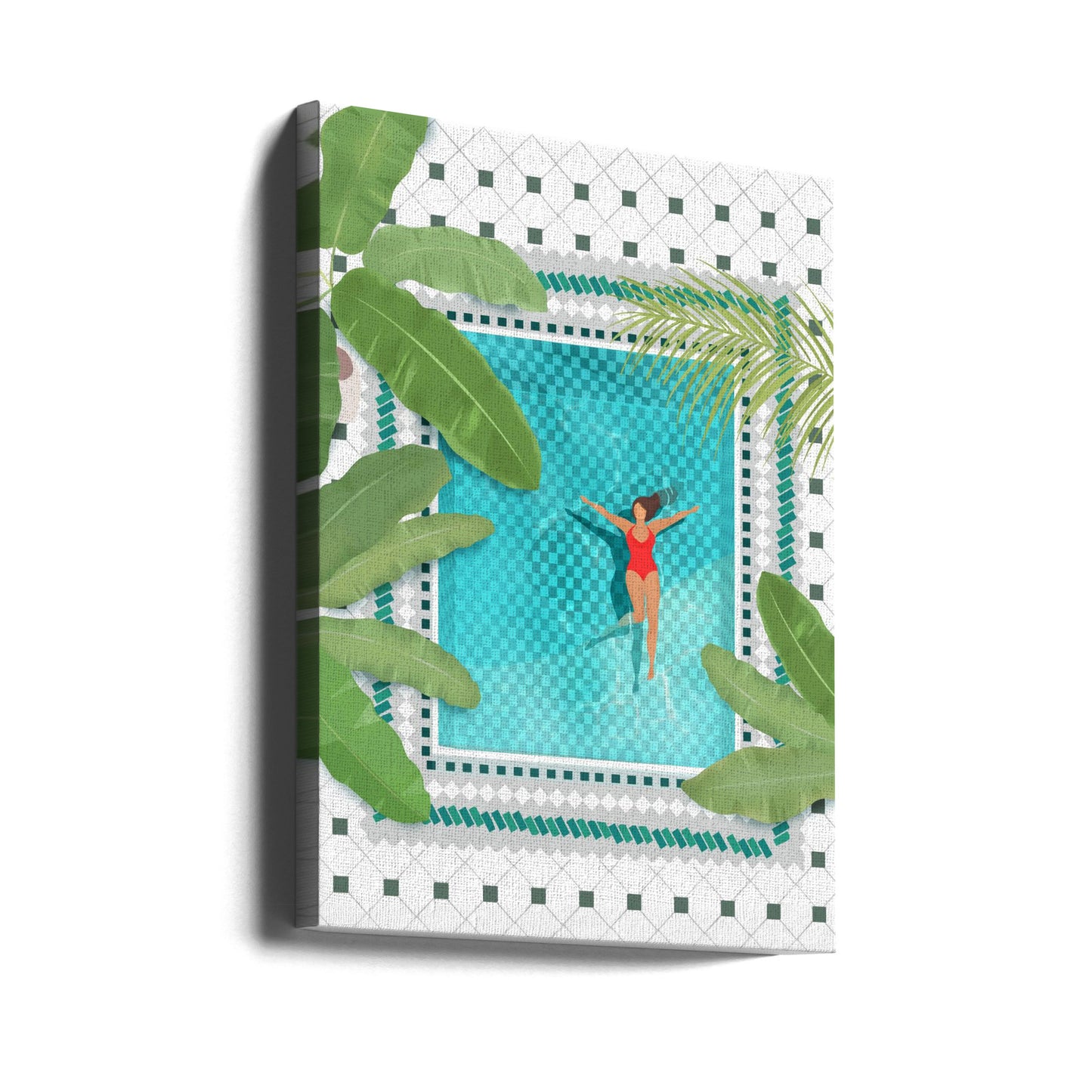 Riad Zwembad | Canvasprints
