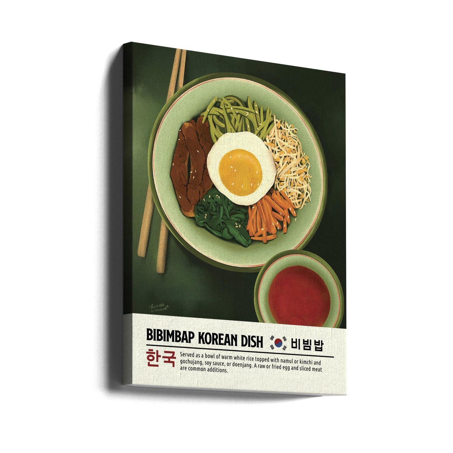 Bibimbap | Wydruki na łótnie