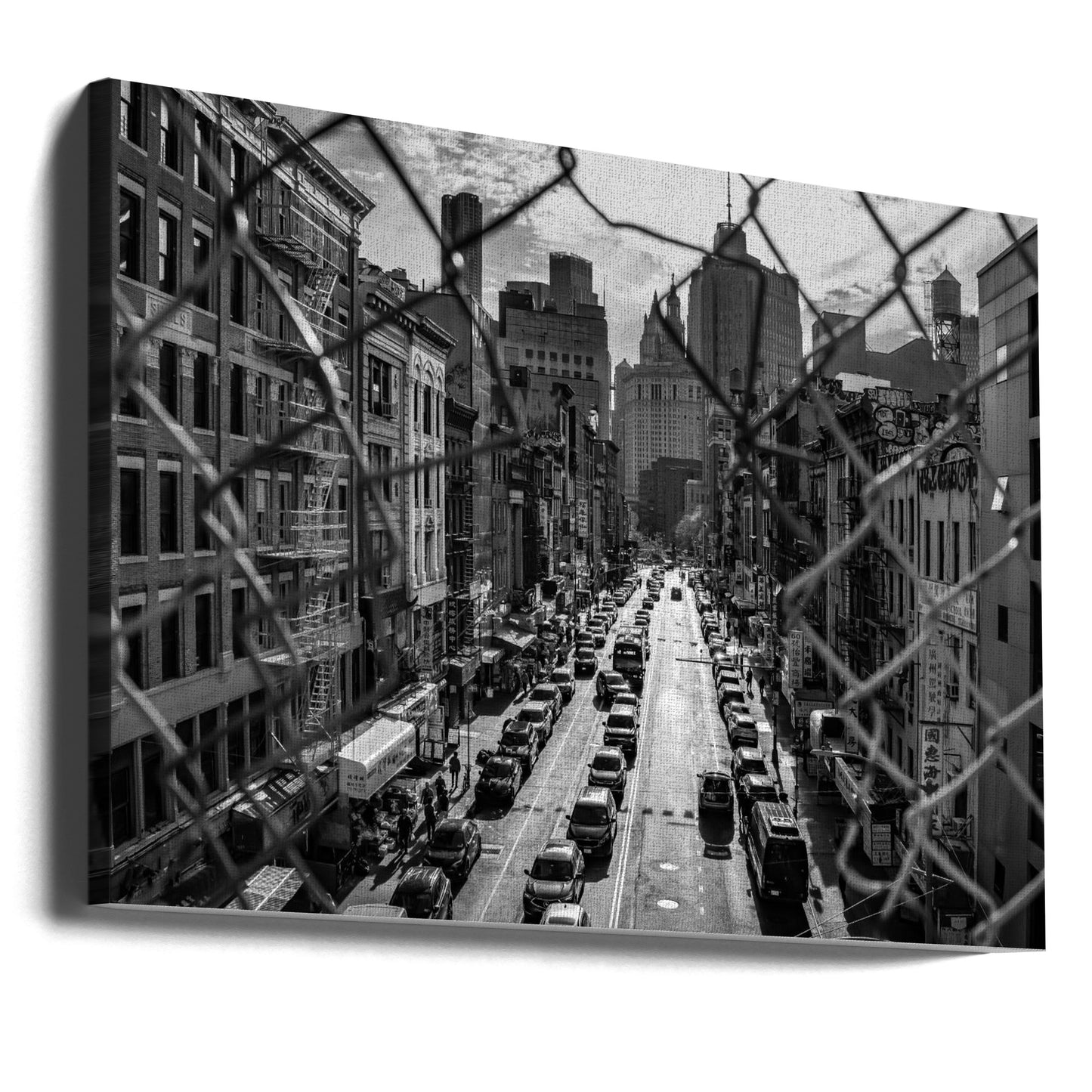 New York / Quartier chinois | Tableaux sur Toile