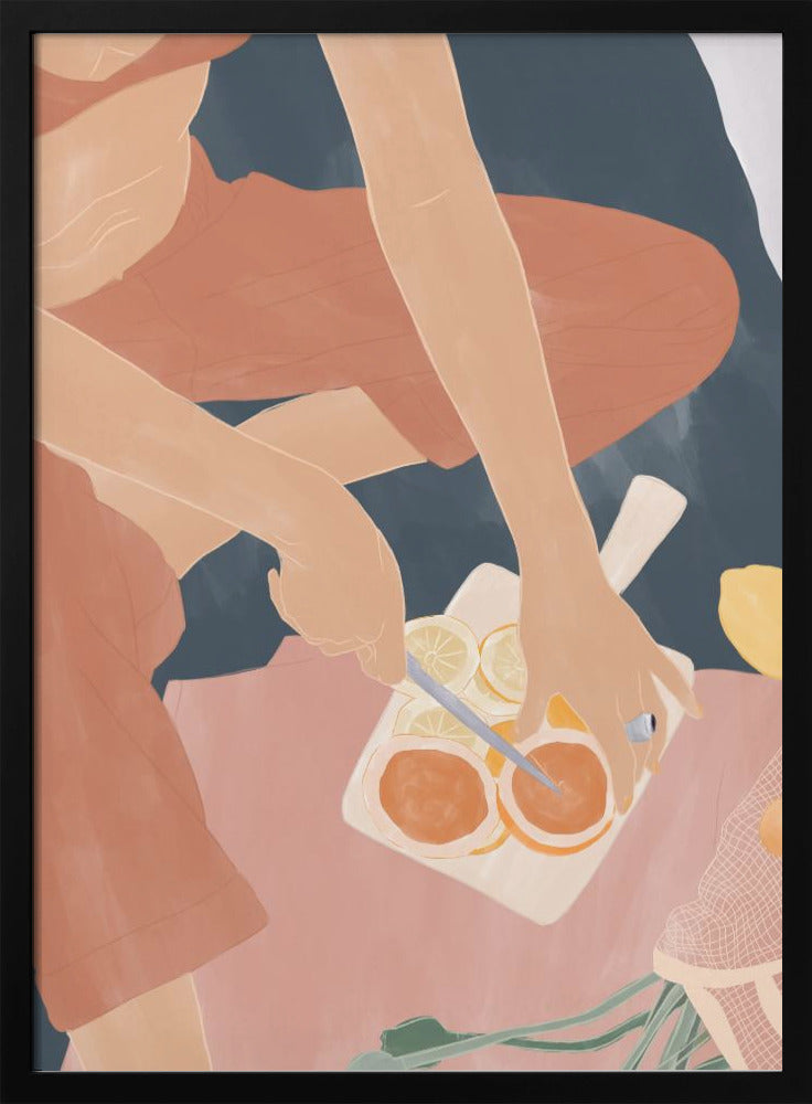 Cortar pomelos | Posters - Impresiones de Arte