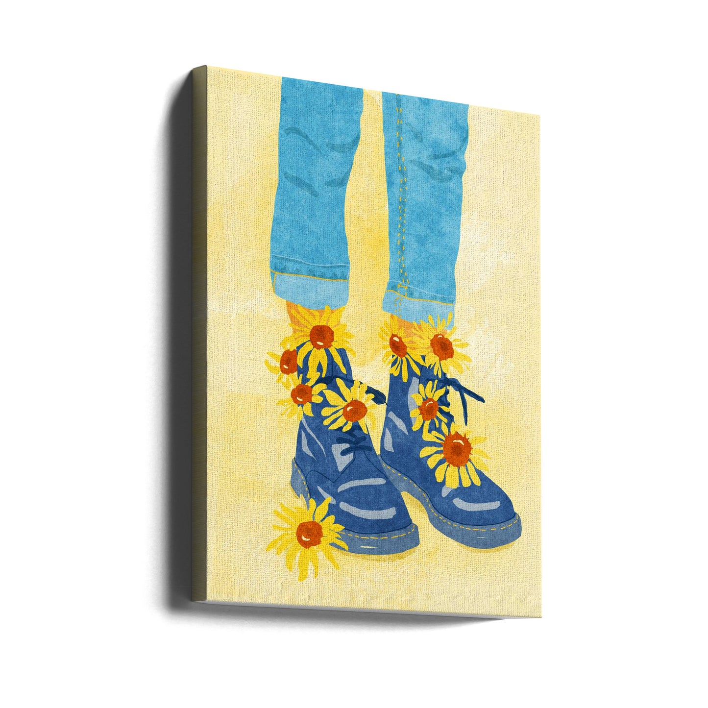 Promenade des tournesols | Tableaux sur Toile