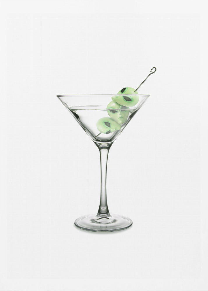 UFO Martini | Poster