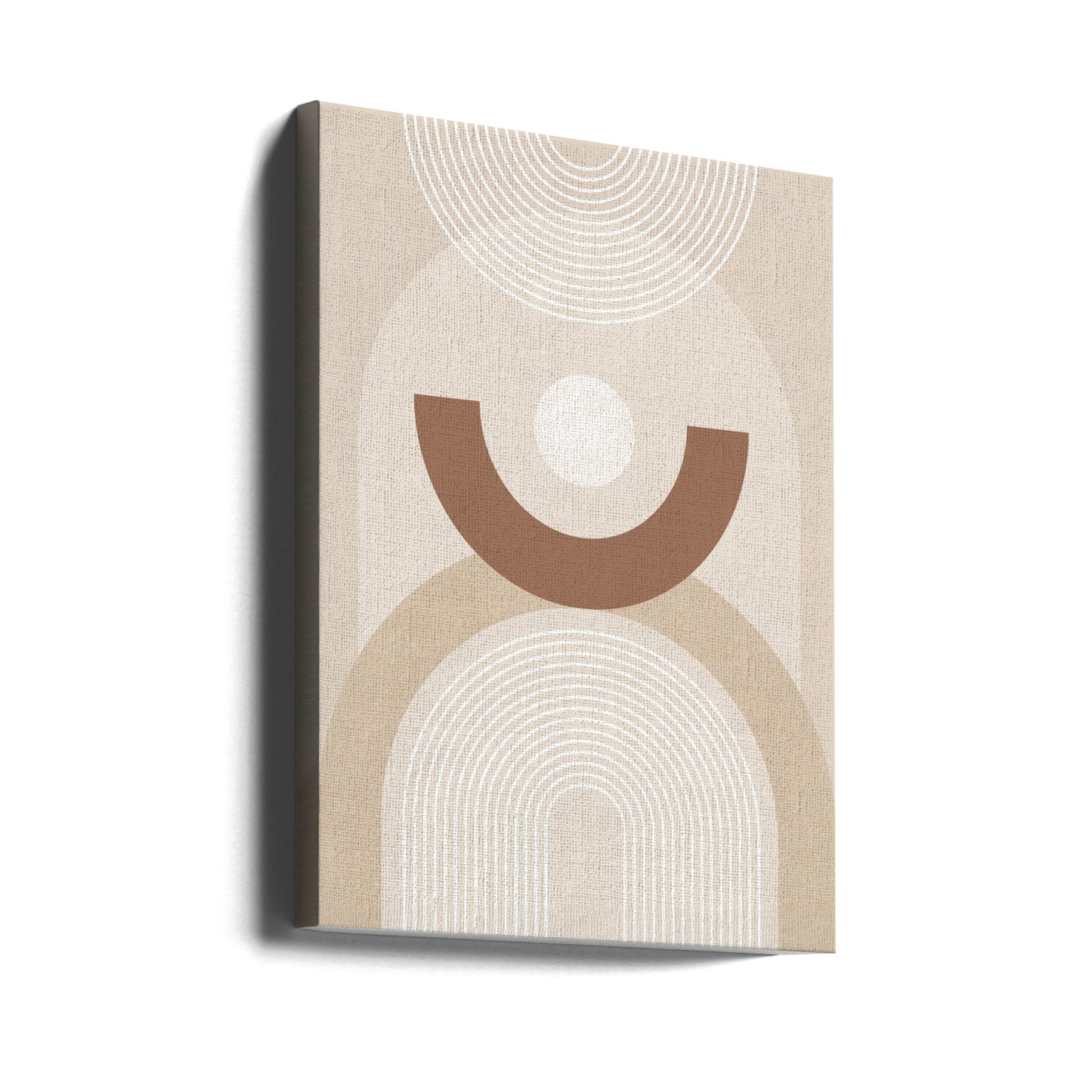 Beige Mid Century Poster | Canvas