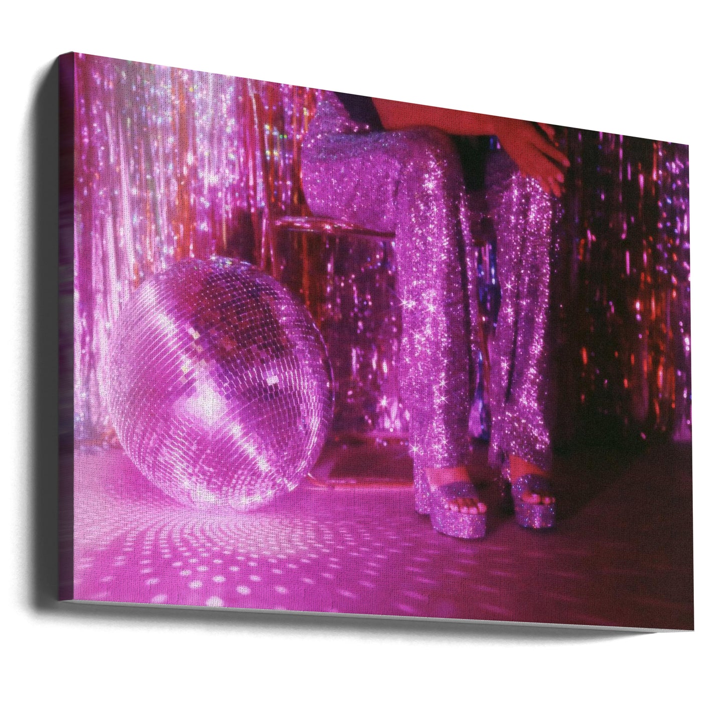 Glitzernde Disco-Vibes | Leinwand-Bilder