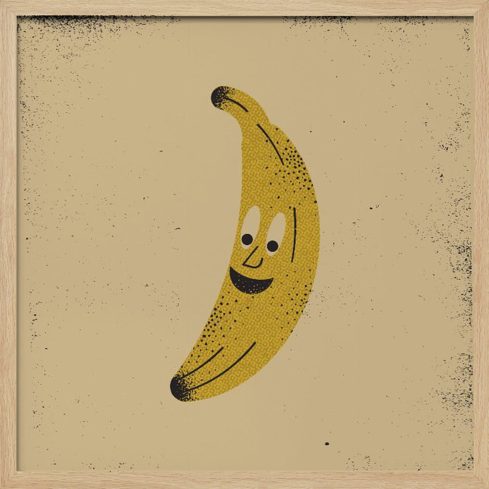 Plátano feliz | Posters - Impresiones de Arte