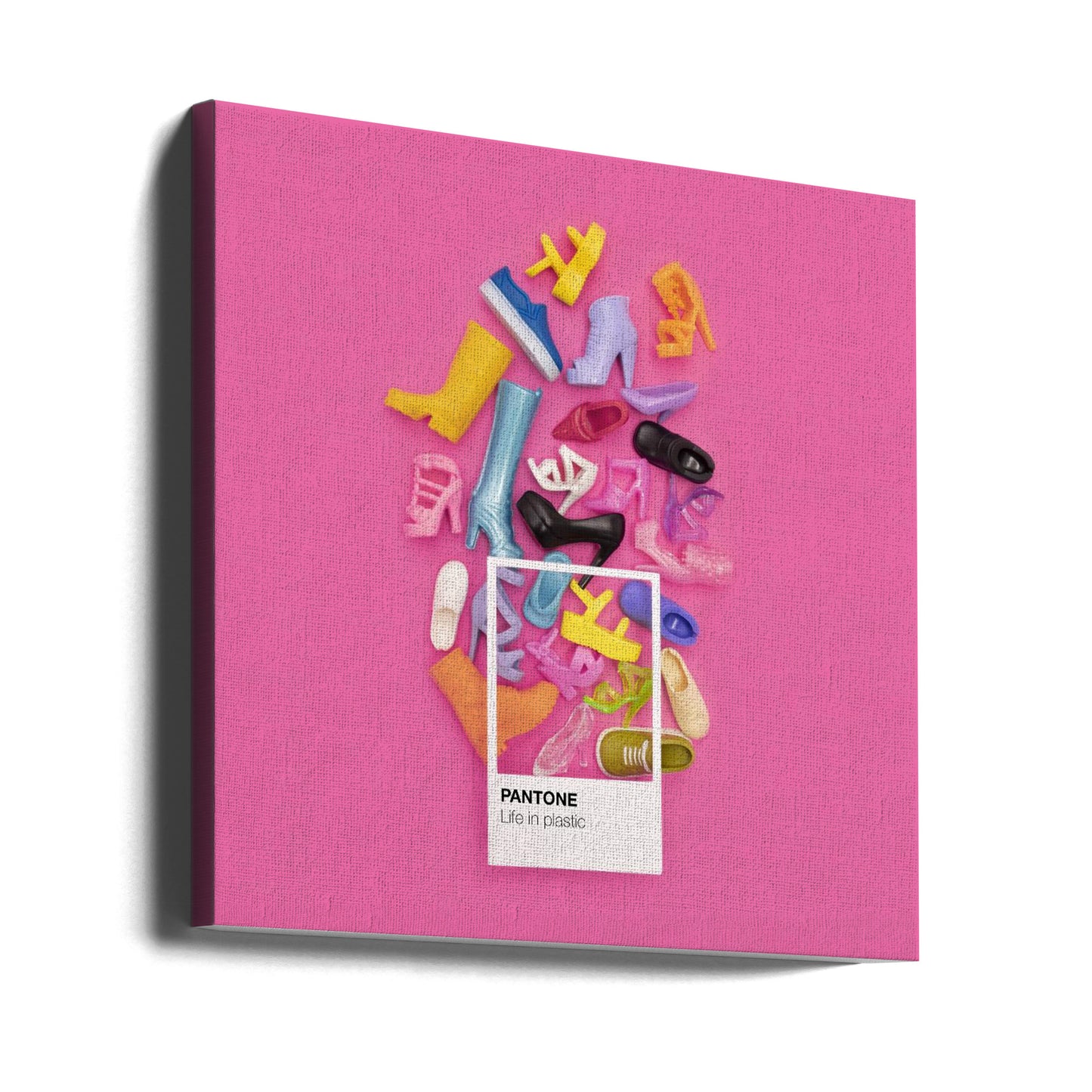 Leven in plastic | Canvasprints
