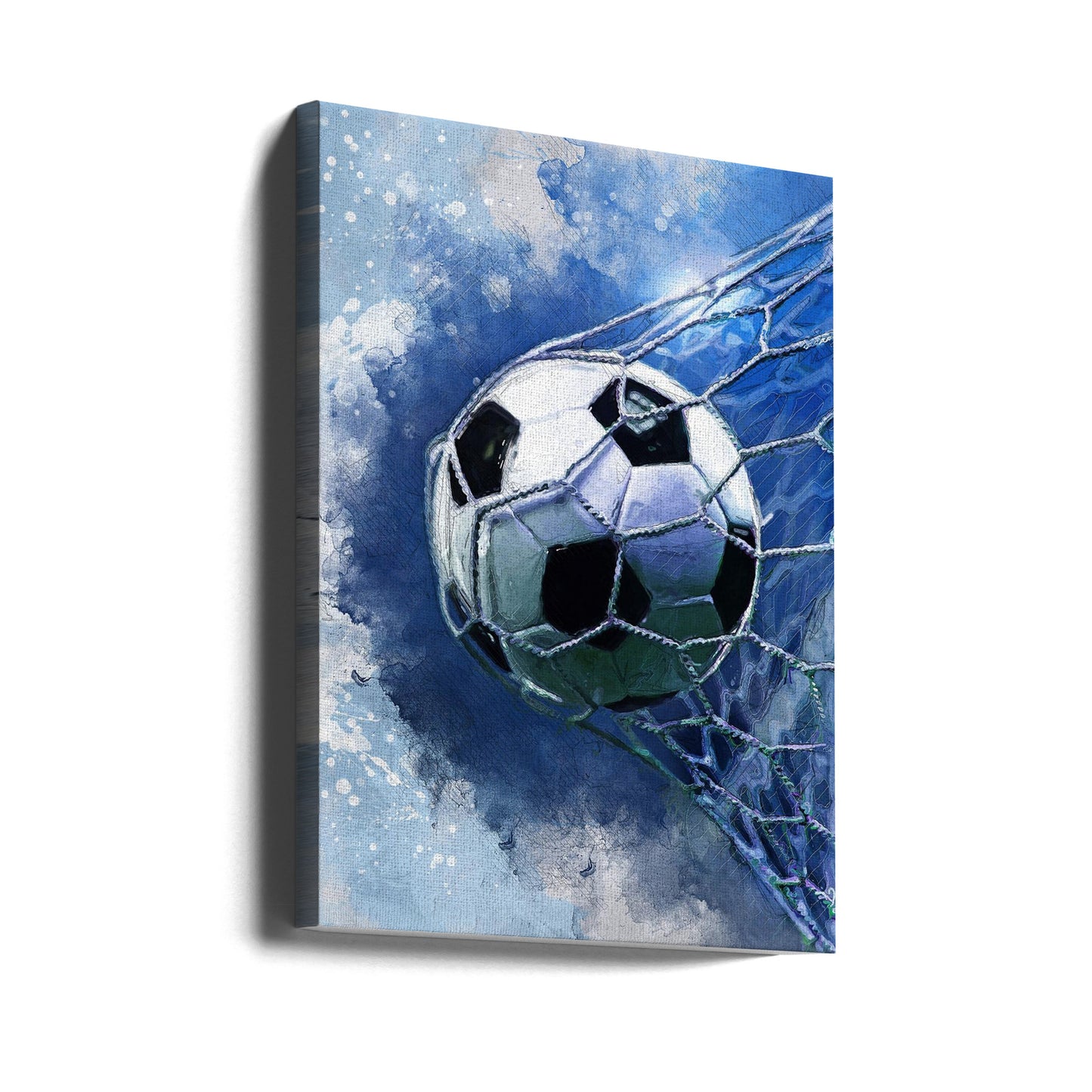 Fodbold 3 sportskunst | Lærredsbilleder