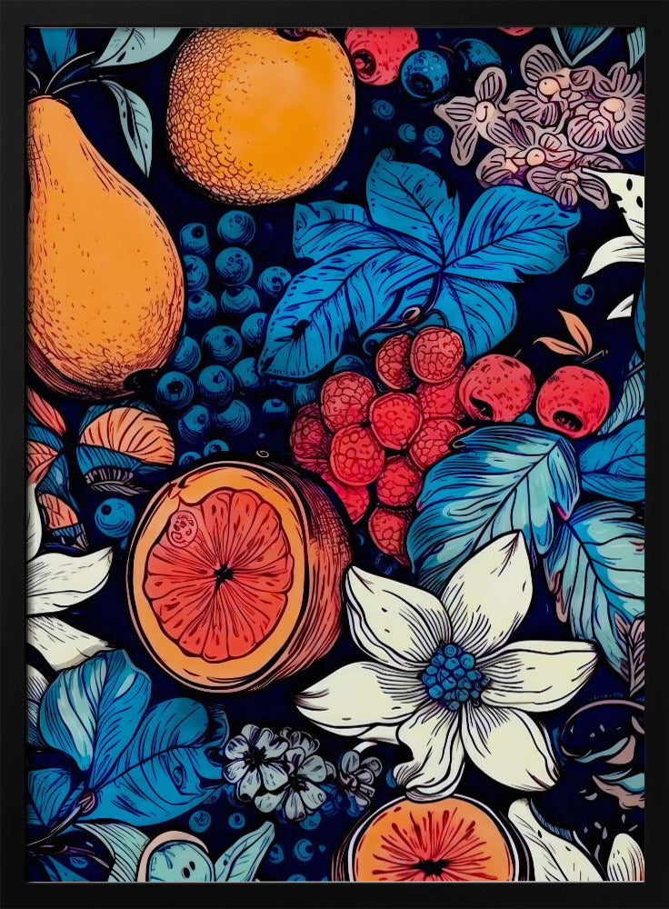 Fiori e frutti 6 | Poster - Stampe d’Arte