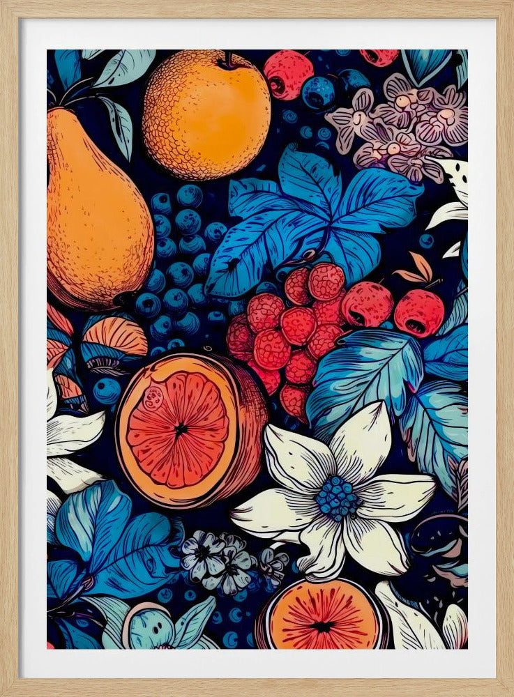 Fiori e frutti 6 | Poster - Stampe d’Arte