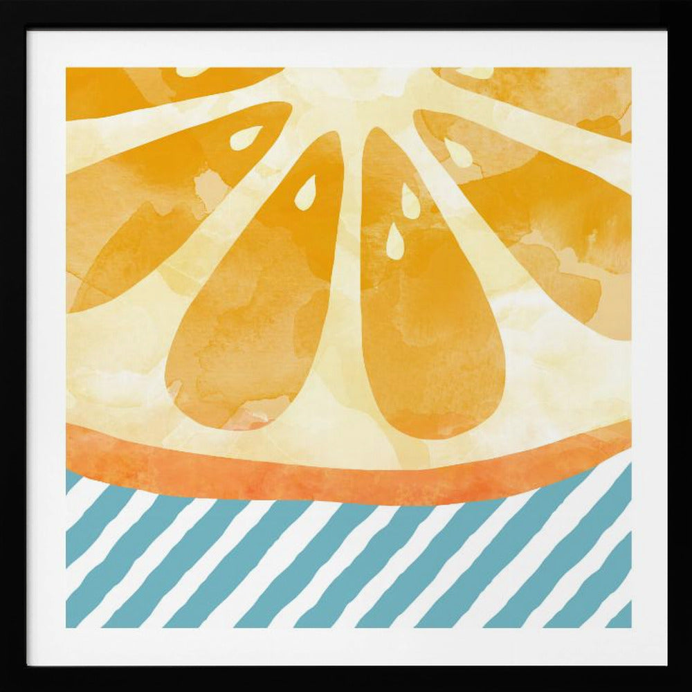 Astratto arancione | Poster - Stampe d’Arte