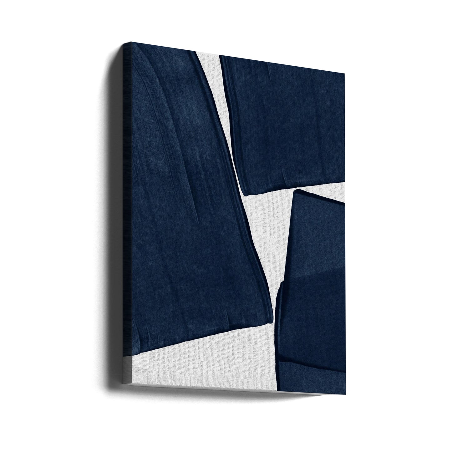 Minimalistisk målning Blå III | Canvas