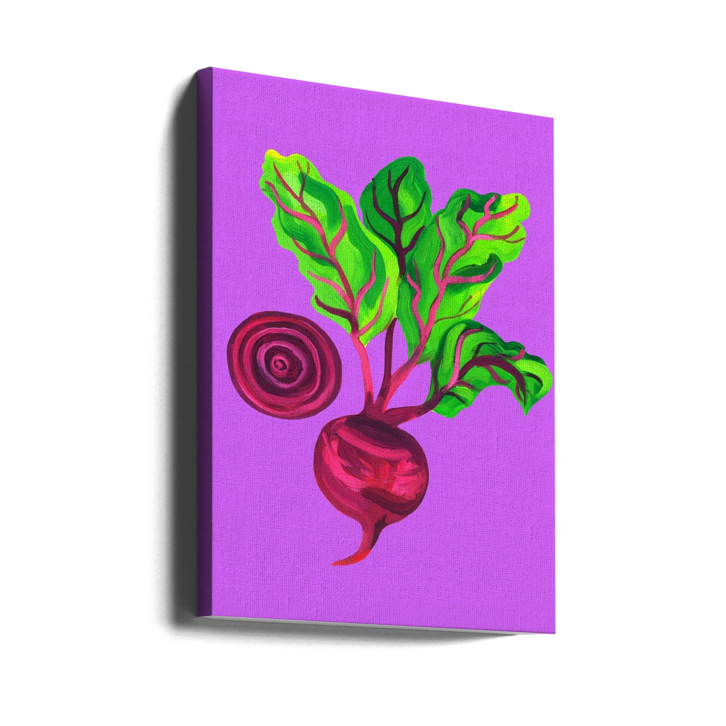 Beetroot Swirl Purple | Canvas