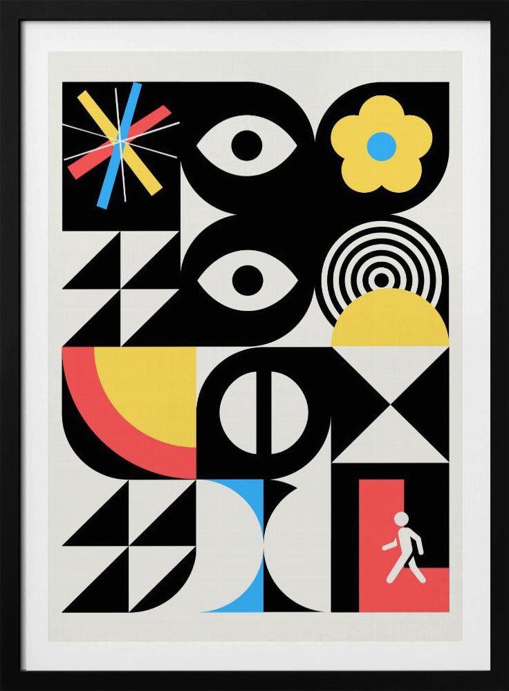 Maximalist Geometrical Surreal Design | Poster