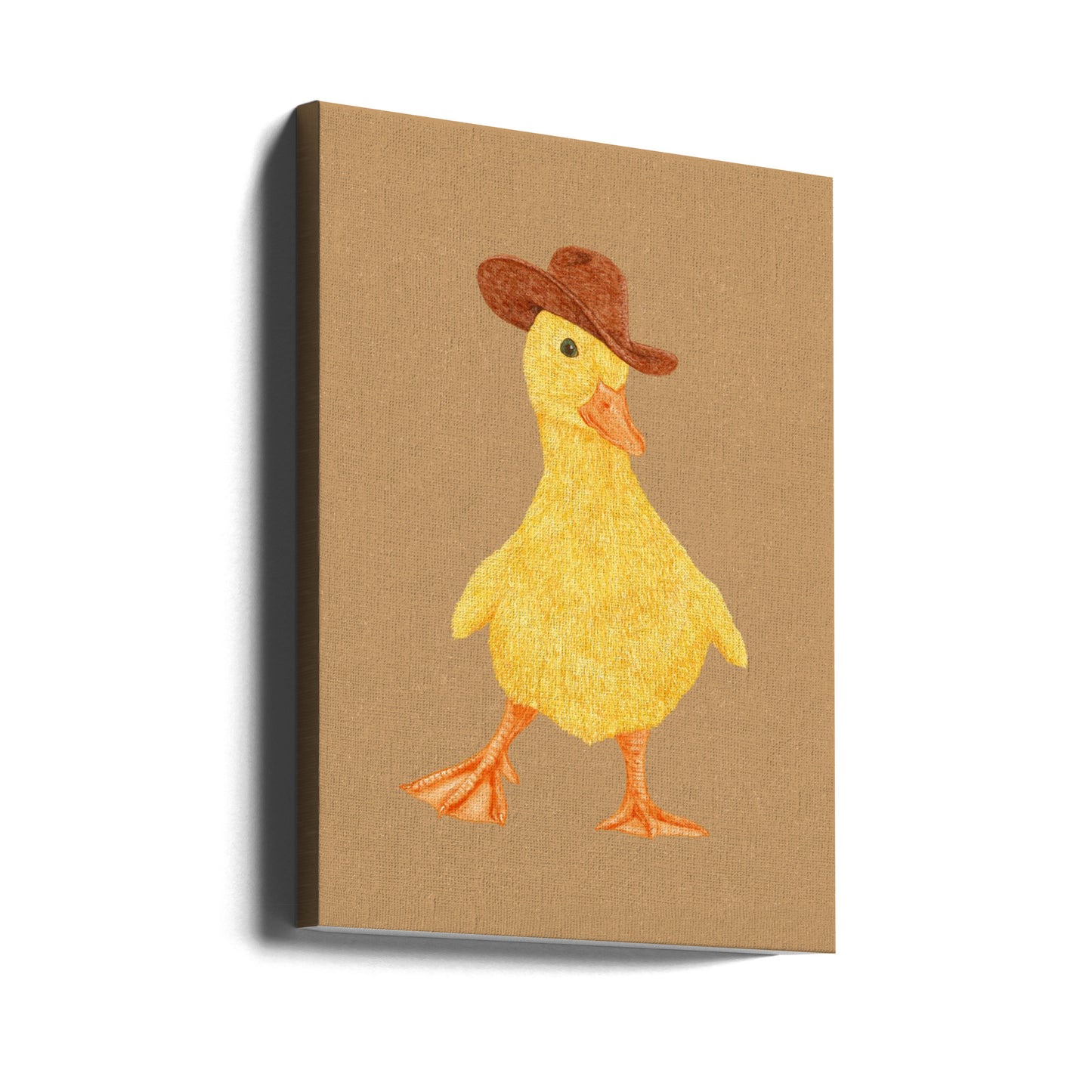 Daphne the Cowgirl Duckling | Canvas