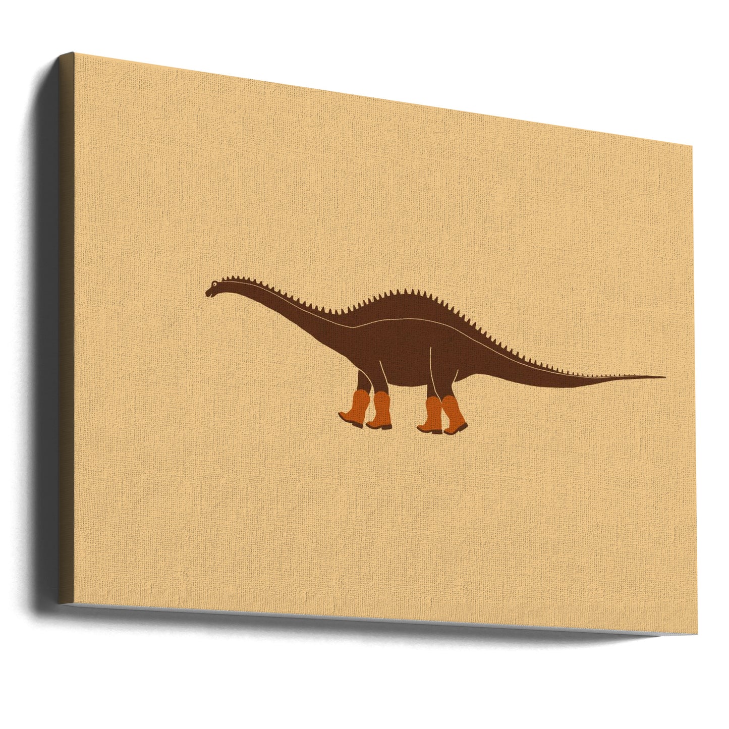 Textura del dinosaurio Rebbachisaurus Reba la Vaquera | Impresiones en Lienzo