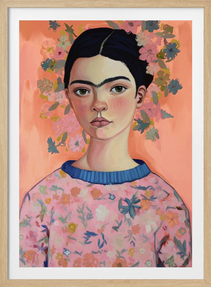 Junge Frida (Peach) | Poster