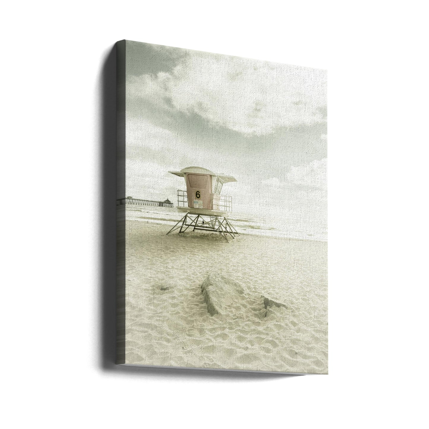 KALIFORNIAN Vintage Imperial Beach | Canvastaulut