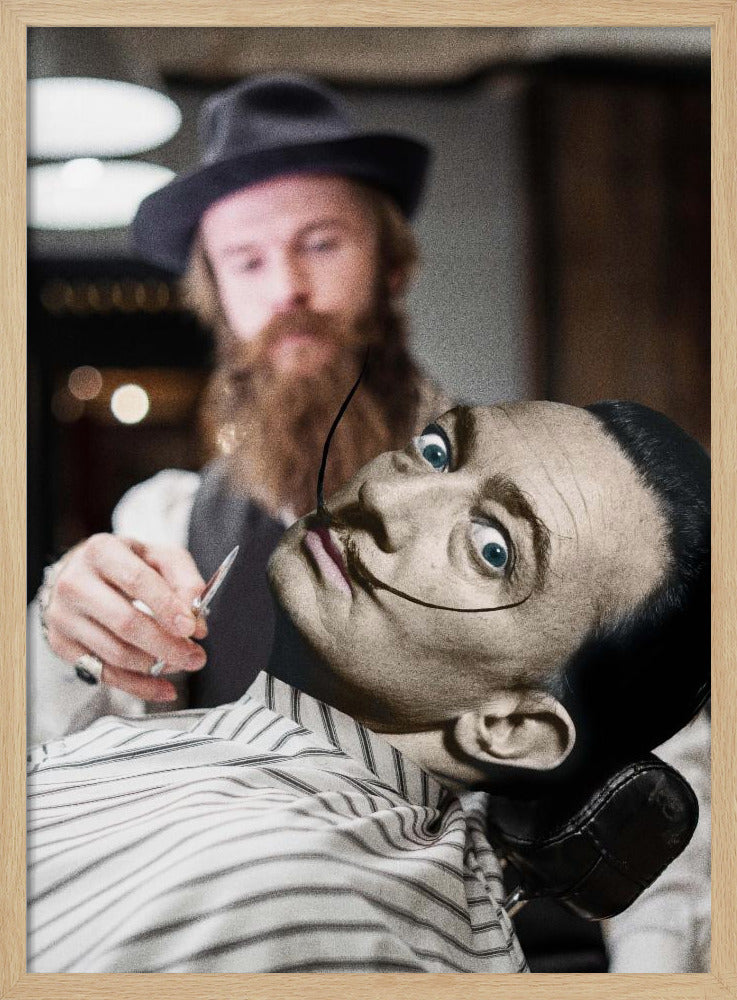 Non senza i miei baffi | Poster - Stampe d’Arte