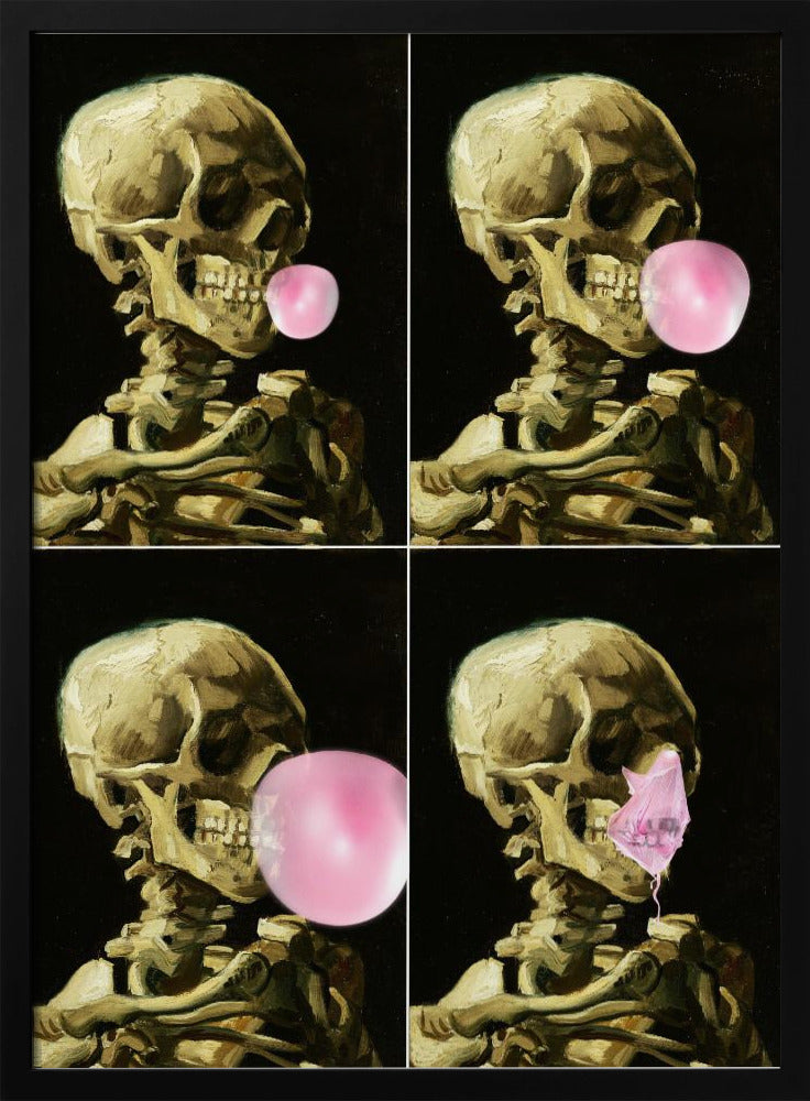 Skull Gum Explosion | Poster
