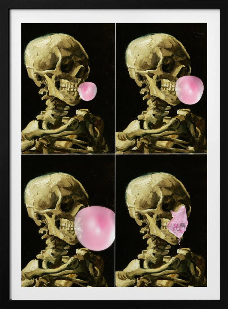 Skull Gum Explosion | Poster