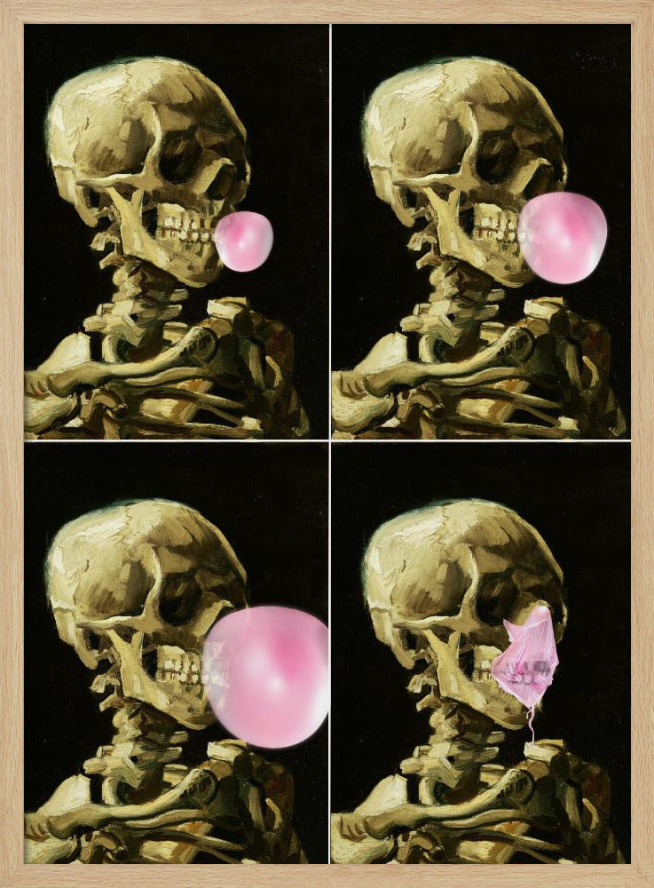 Skull Gum Explosion | Poster