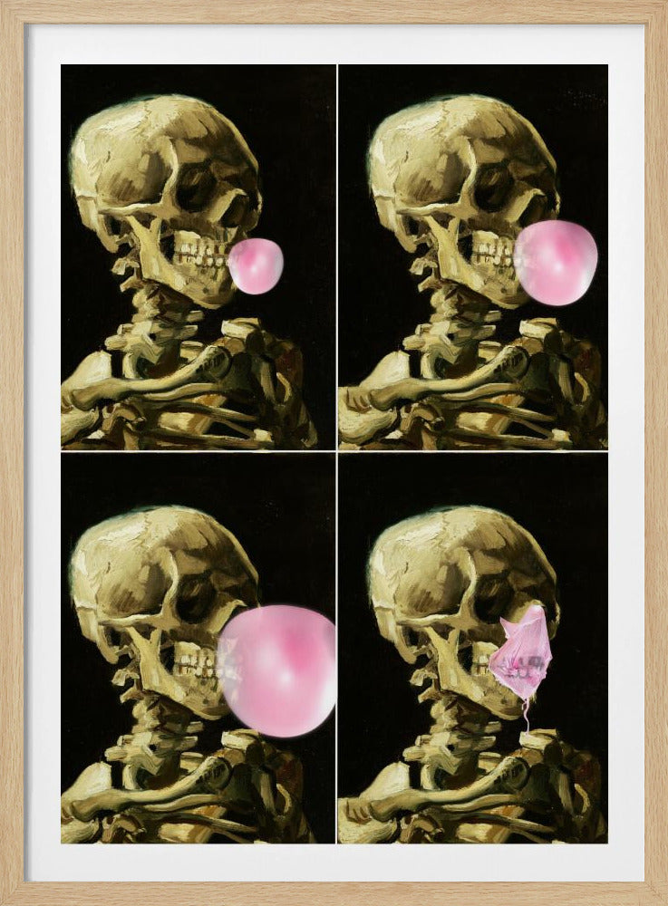 Skull Gum Explosion | Poster