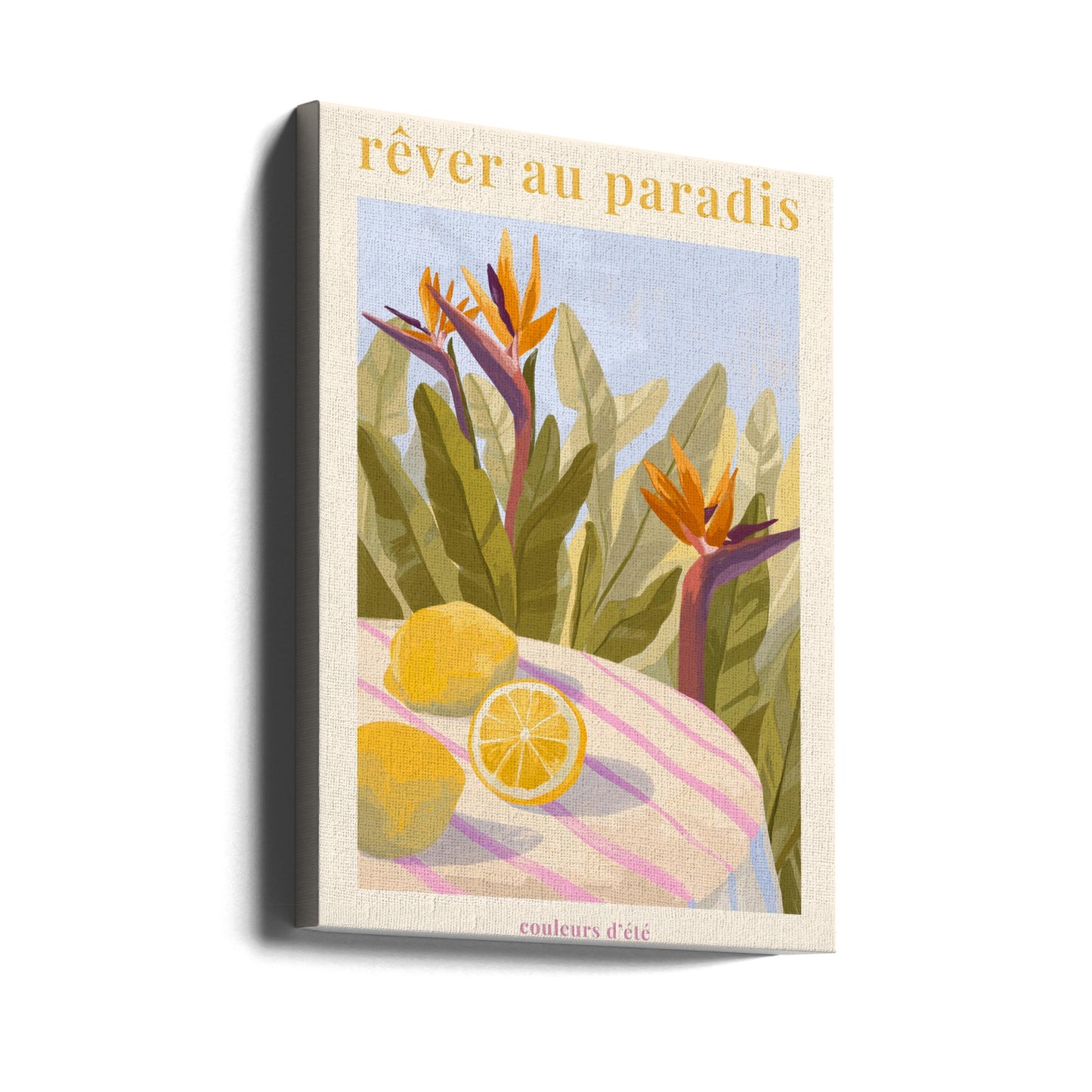 Soñando con el Paraíso – Limón | Impresiones en Lienzo