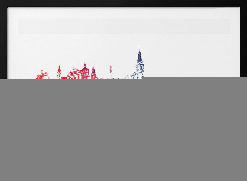 Pardubice Czechia Skyline City Art (4) | Poster