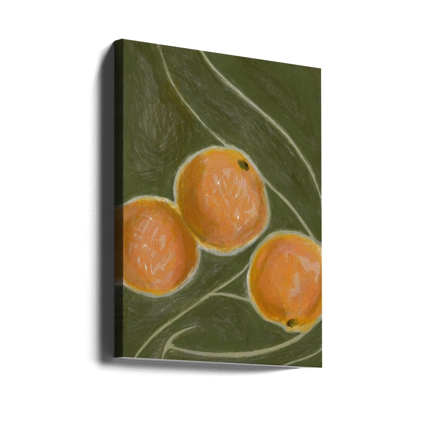 KH Studio - The Colors Orange & Green | Canvas