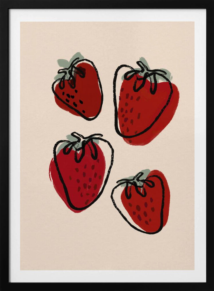 Fraises | Posters - Affiche Artistique