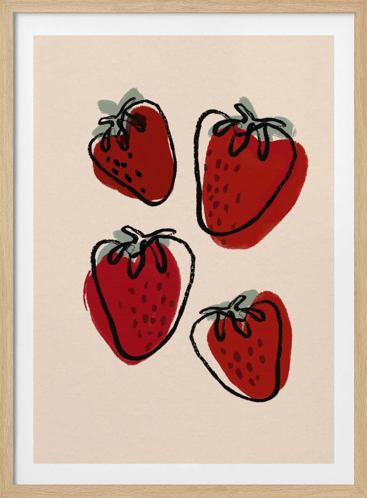 Fraises | Posters - Affiche Artistique