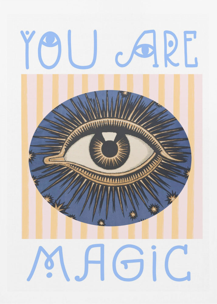 Allsehendes Auge1 Ratioiso | Poster - Kunstdruck