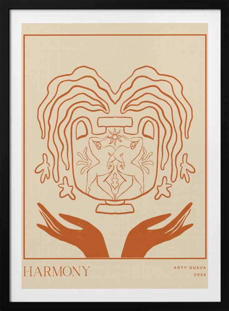Fartygssamling: Harmoni (LineArt) | Poster