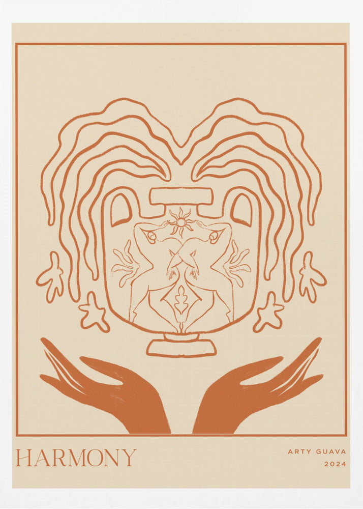 Fartygssamling: Harmoni (LineArt) | Poster