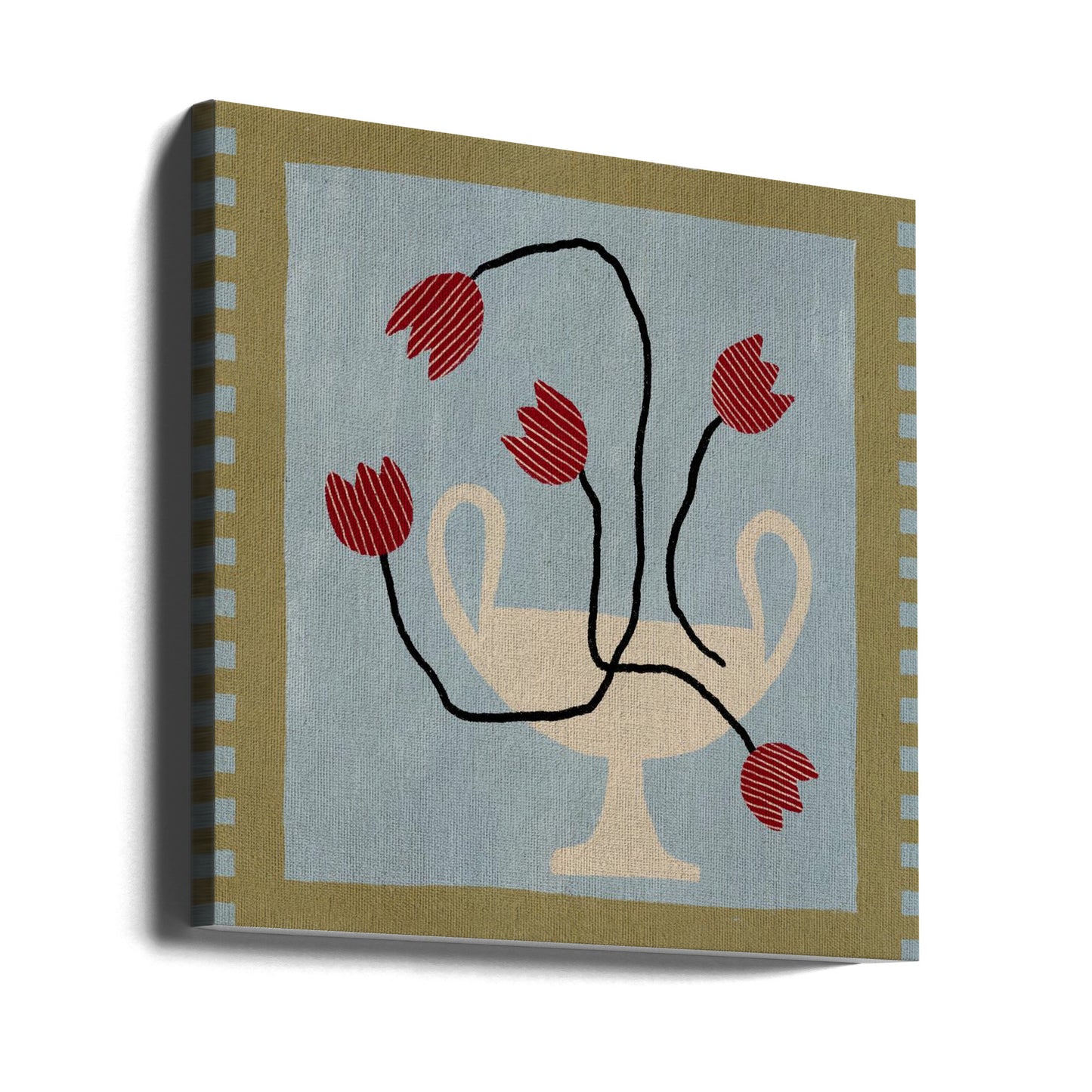 Fleurs en vase 6 | Tableaux sur Toile