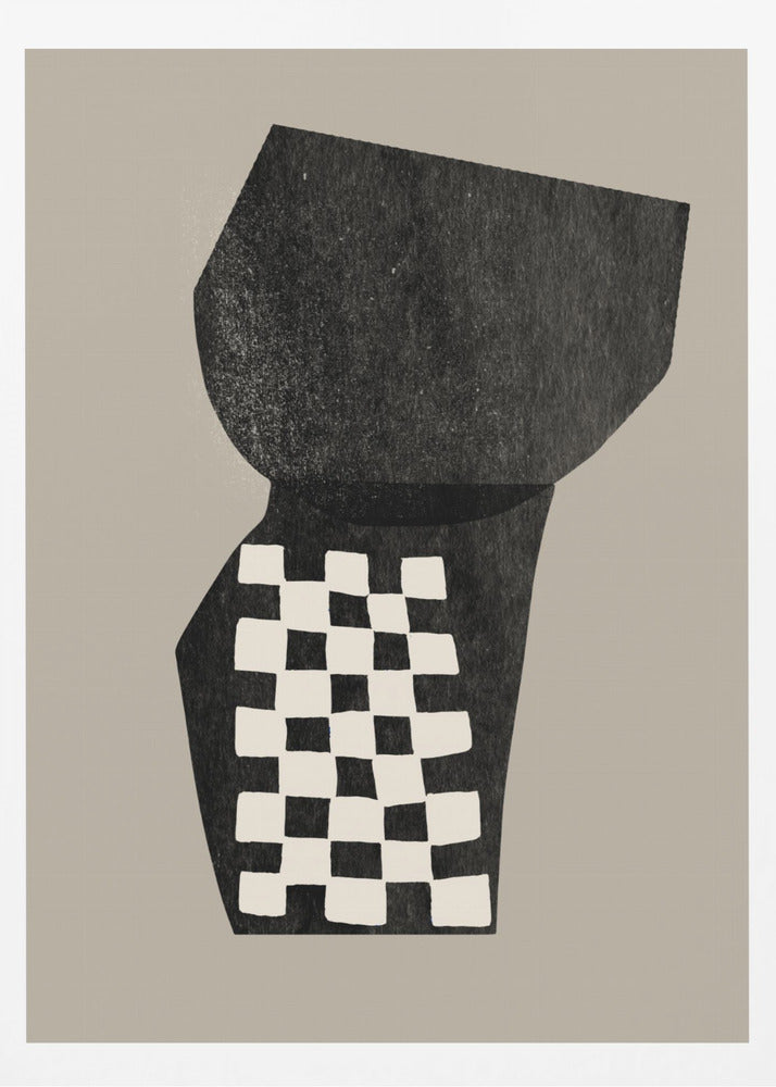 Checkered Abstraction | Poster