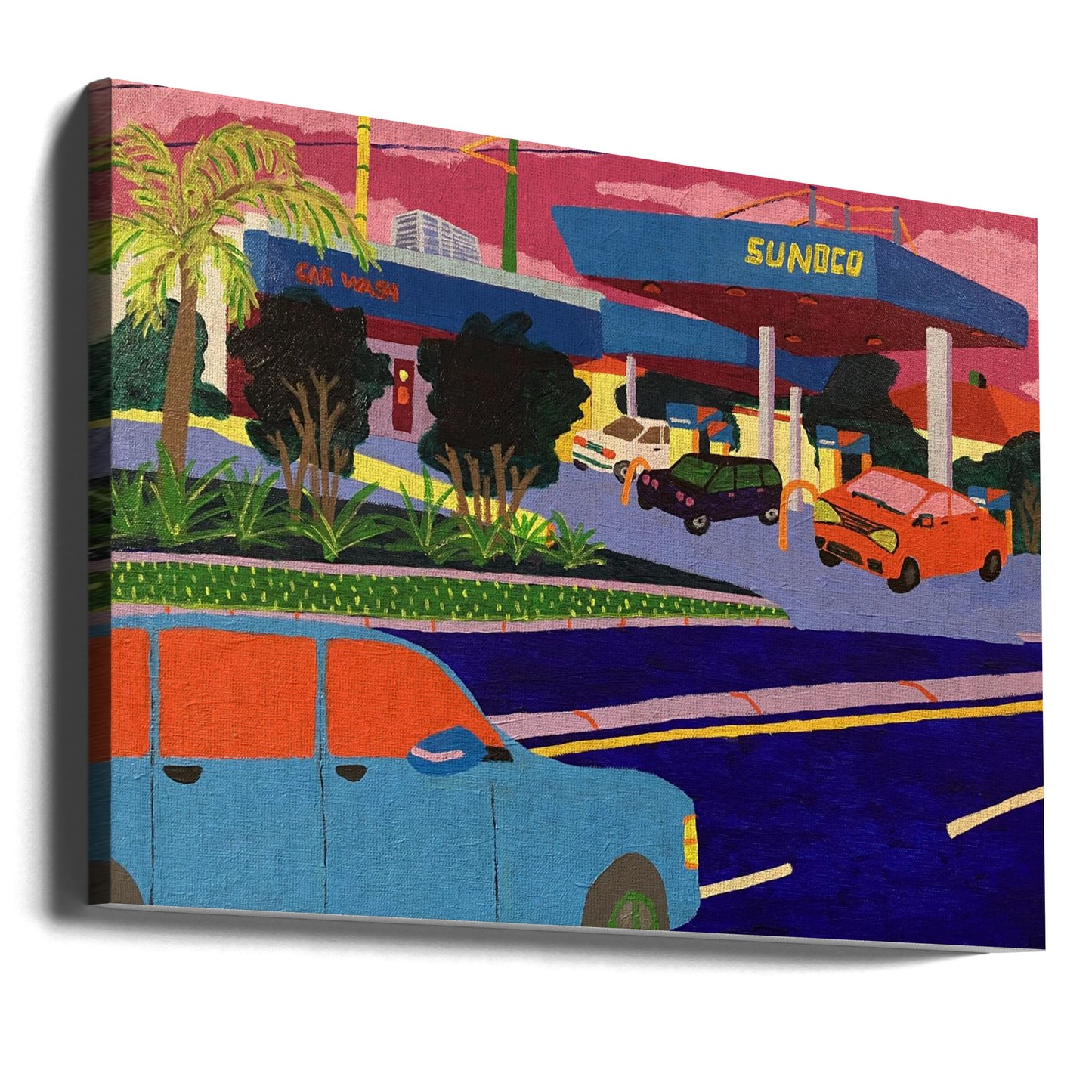 Stazione Sunoco | Stampe su Tela
