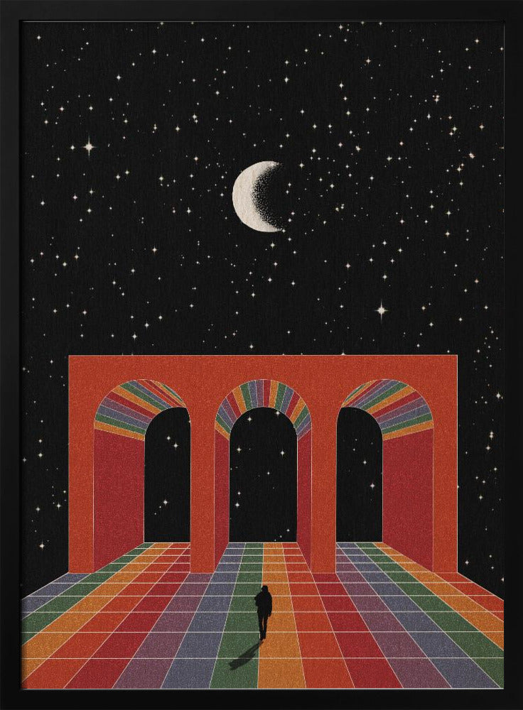 Triumphal Arch in Space | Poster