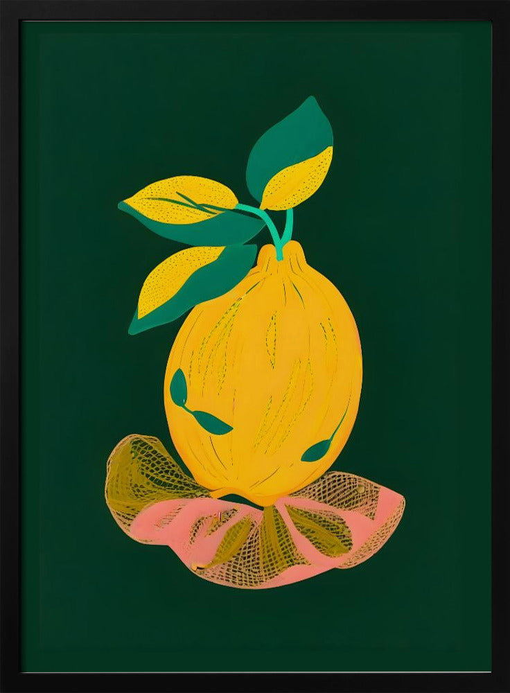 Citron är ur nätpåsen | Poster
