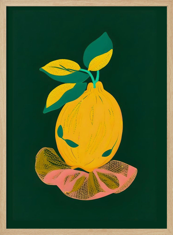 Citron är ur nätpåsen | Poster