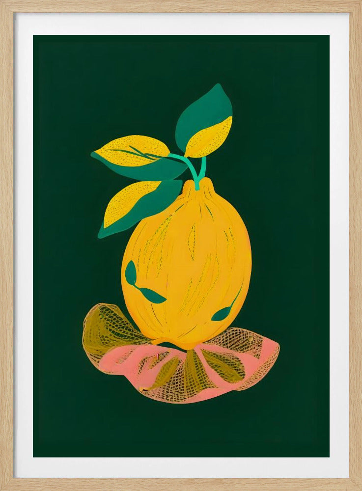 Citron är ur nätpåsen | Poster