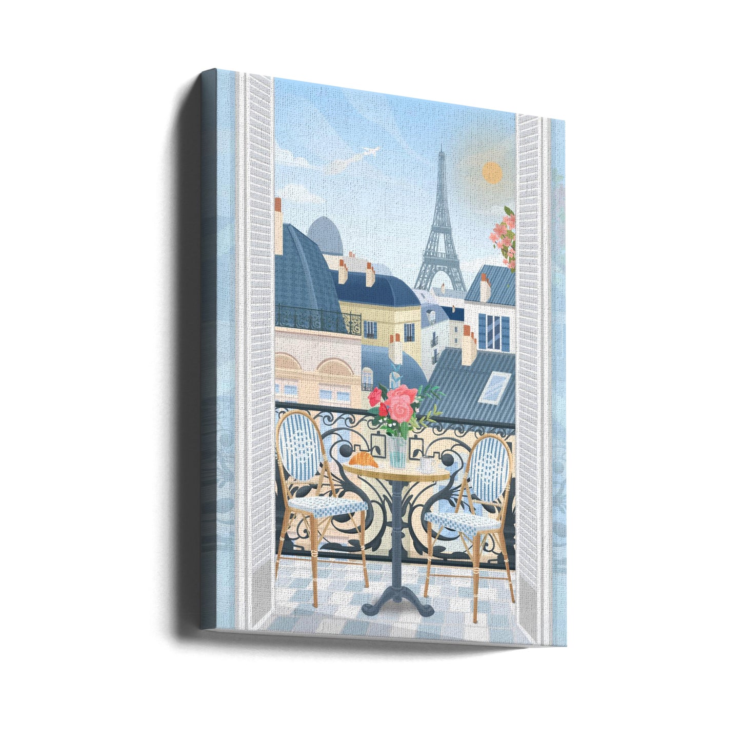 Terrazza di Parigi | Stampe su Tela