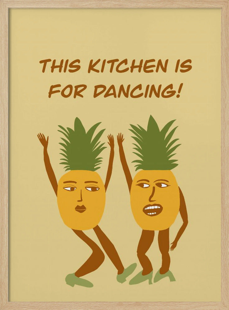 Dansande ananaser | Poster