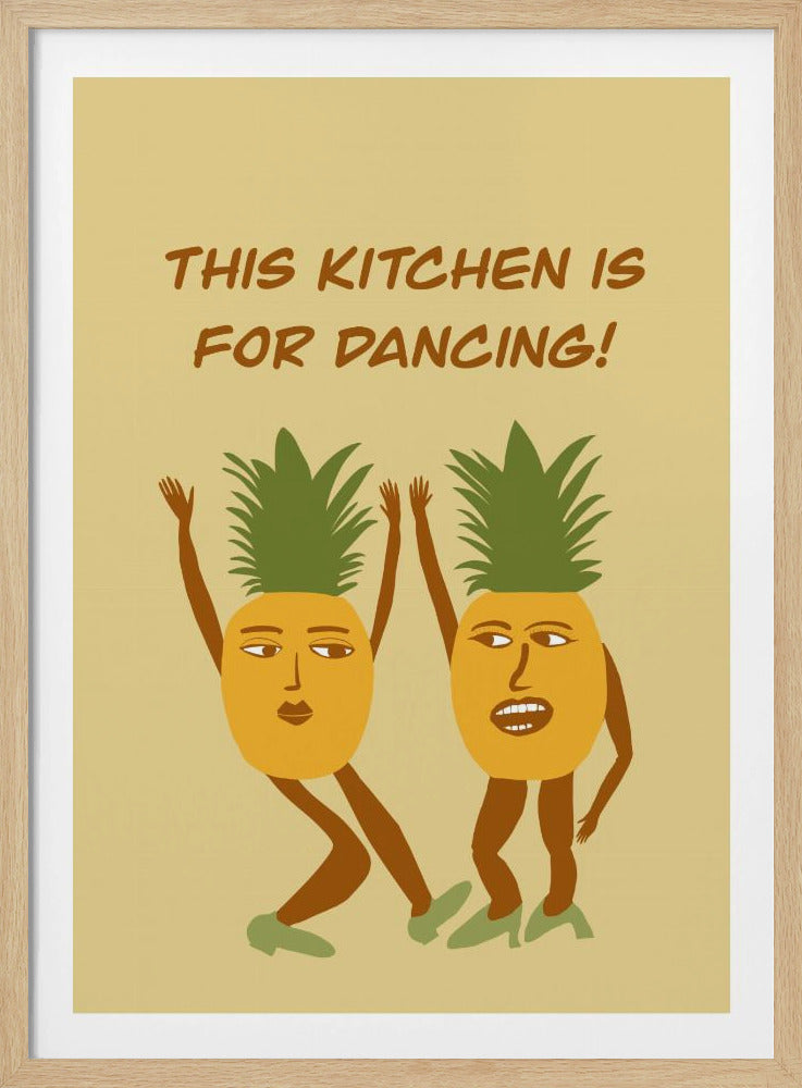 Dansande ananaser | Poster
