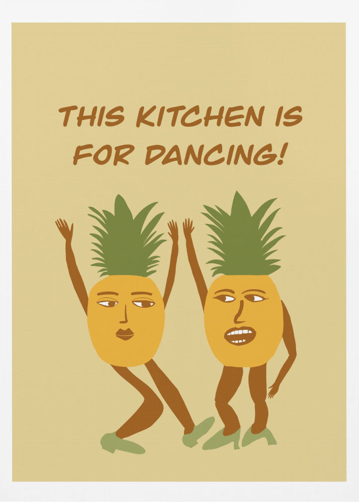 Dansande ananaser | Poster