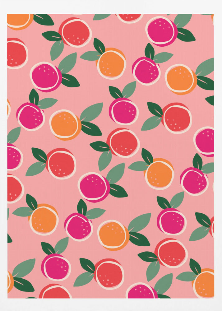 Sunset Citrus Symphony | Poster