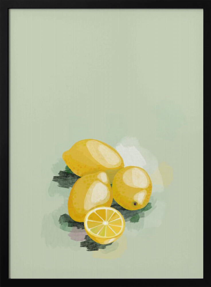 Three and a half lemons | Poster