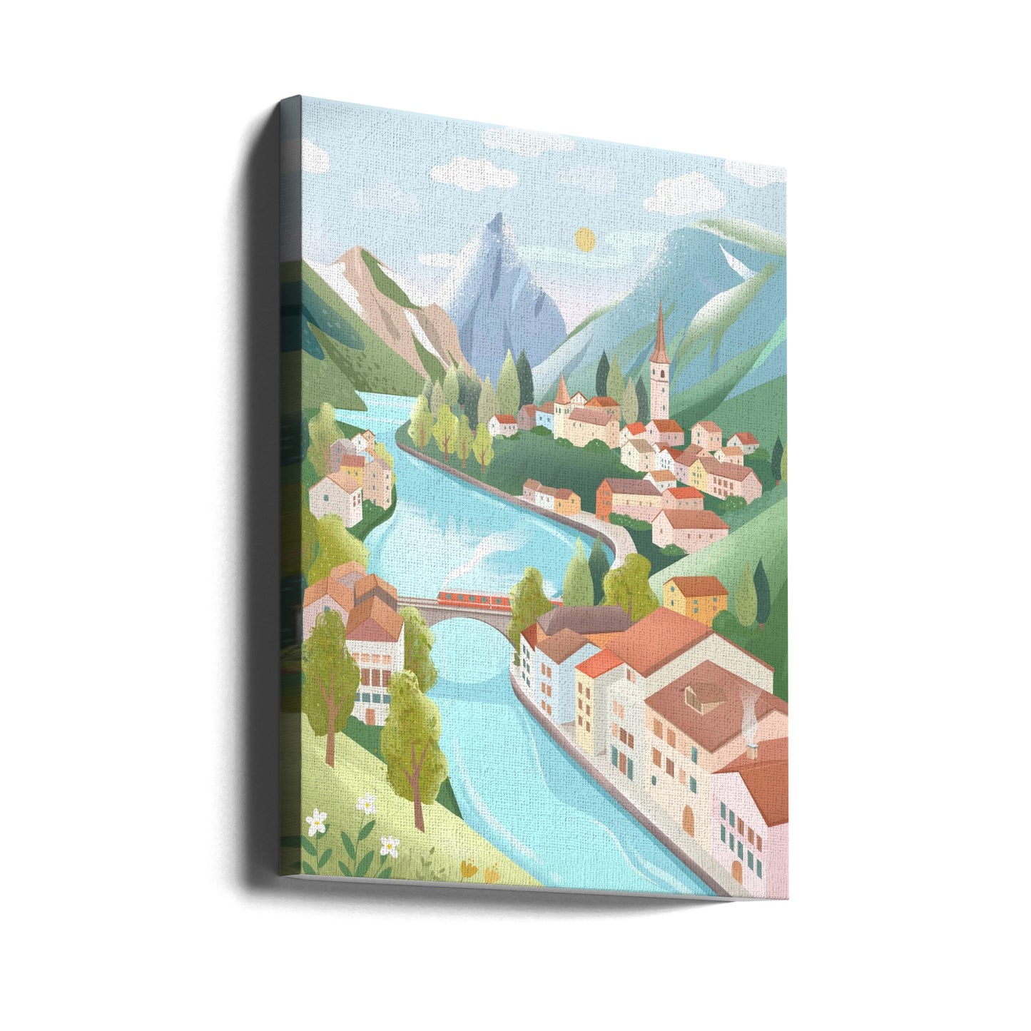 Alpi svizzere | Stampe su Tela