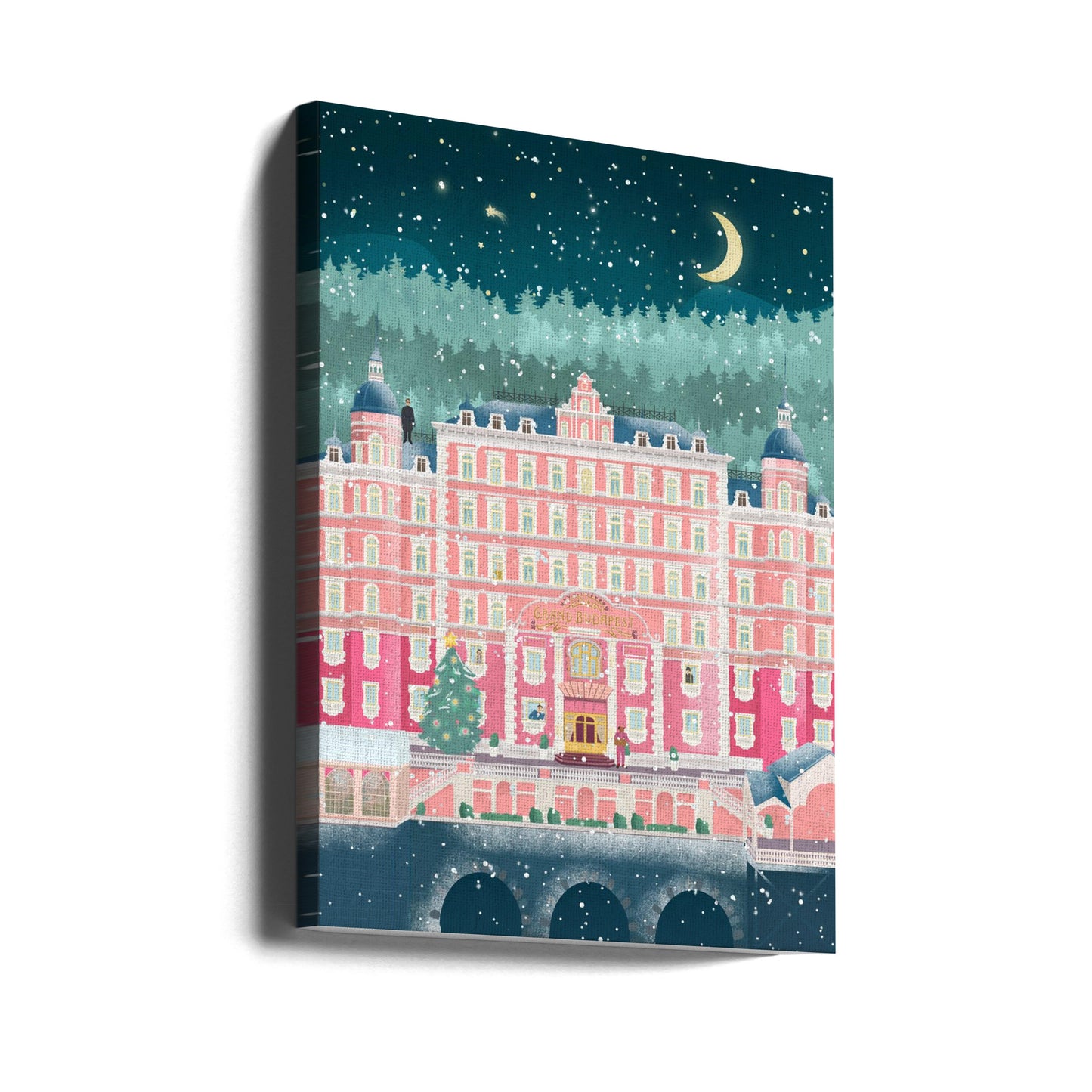 Vacanze al Grand Budapest Hotel | Stampe su Tela