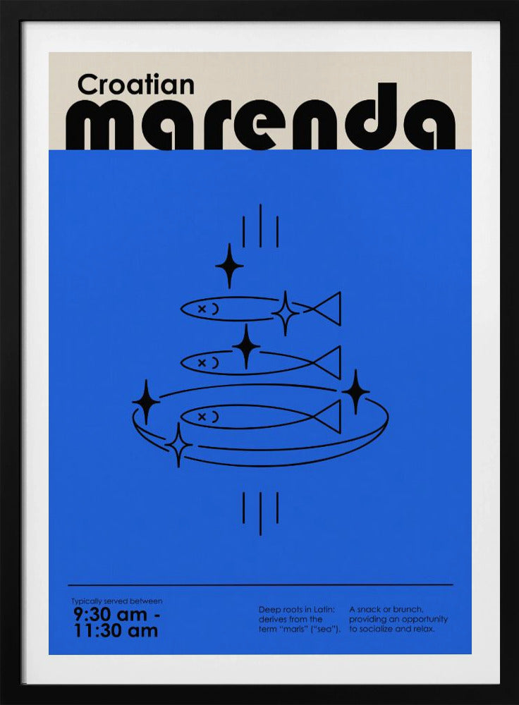 Croatian Marenda | Poster